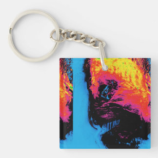 Porte-clefs pepper and plastic silenced