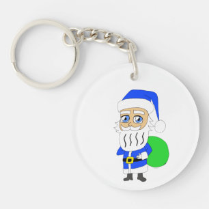 Porte-clefs Père Noël chibi