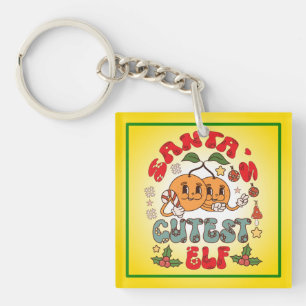 Porte-clefs Père Noël Cutest Elf Sublimation-80881