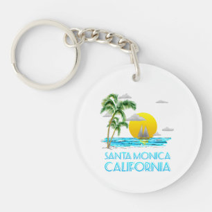 Porte-clefs Père Noël Monica Californie