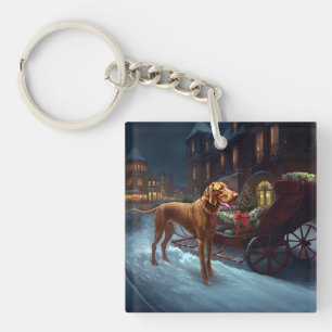 Porte-clefs Période festive de Noël Vizsla