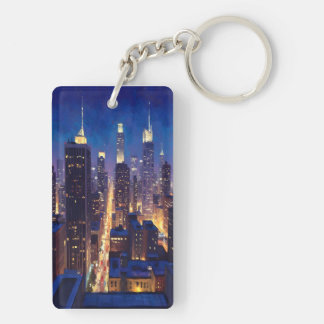 Porte-clefs Peripheral Metropolis View