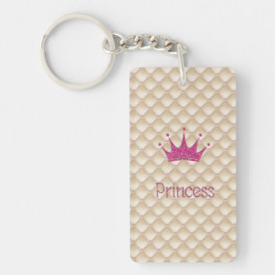 Porte-clefs Perles Charmantes Chic ,Diadème, Princesse,Paillet