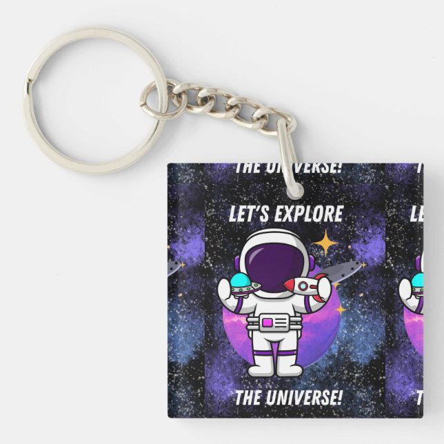 Porte-clefs permet d'explorer l'univers (Devant)