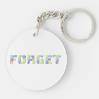 Porte-clefs Permettez-vous de PARDONNER et OUBLIER 