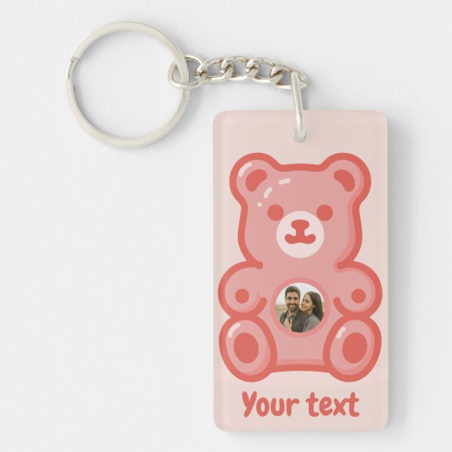 Porte-clefs Personalized Valentine's Day Gift, Couple gift (Devant)