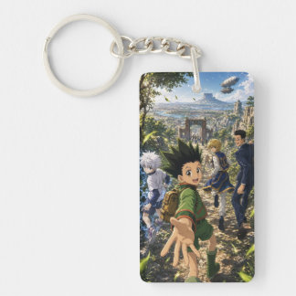 Porte-clefs Personnages d'anime d'aventure Clé rectangulaire p