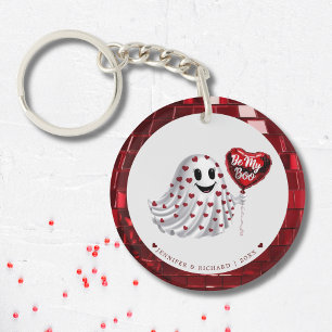 Porte-clefs Personnalisable coeur de la Saint-Valentin romanti
