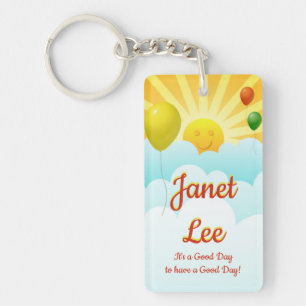 Porte-clefs Personnalisé C'Est Une Bonne Journée Pour Avoir Un