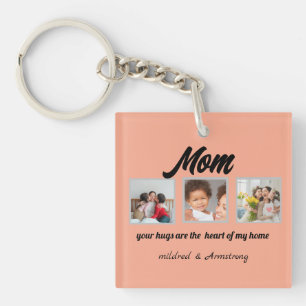 Porte-clefs personnalisé meilleure maman ever