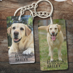 Porte-clefs Personnalisé Mémorial pour animaux de compagnie 2