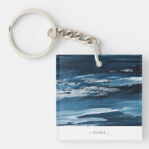 Porte-clefs Personnalisé Moderne Abstrait Peinture design