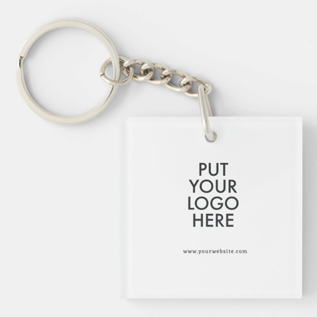 Porte-clefs Personnalisé, modifiable, branding (Devant)