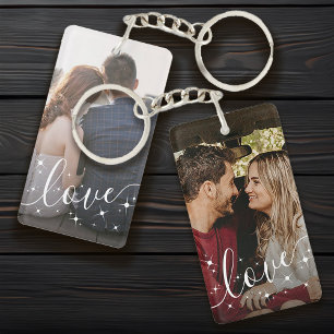 Porte-clefs Personnalisé Photo Love Keepsaké