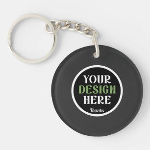 Porte-clefs personnalisé, unique, élégant et minimaliste bisou