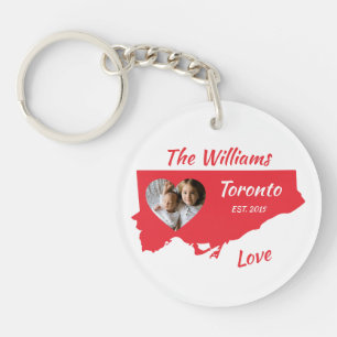 Porte-clefs Personnaliser de porte - clé de famille de Toront
