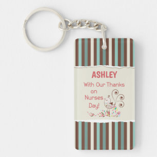 Porte-clefs Personnaliser, du groupe, Bonne fête des infirmièr