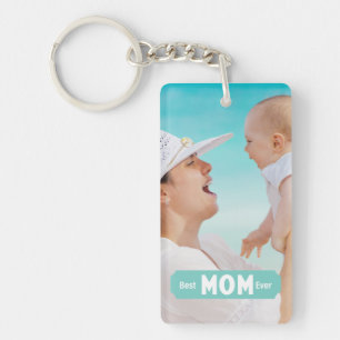 Porte-clefs Personnaliser la photo meilleure maman jamais Fê