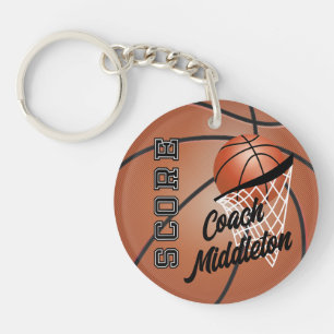 Porte-clefs Personnaliser le basket-ball