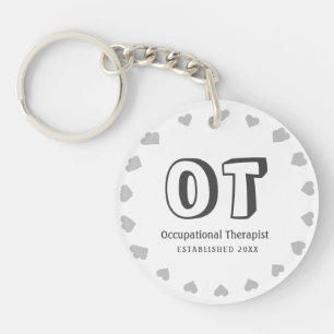 Porte-clefs Personnaliser le Porte - clé d'ergothérapeute