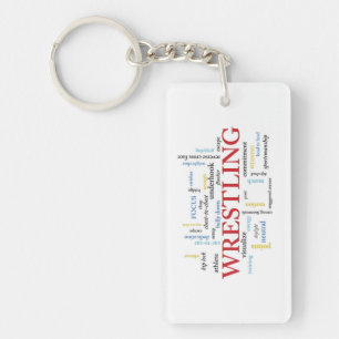 Porte-clefs Personnaliser, Lutter Merci de l'entraîneur en mo