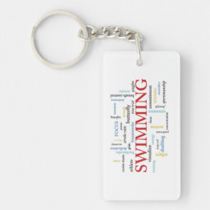 Porte-clefs Personnaliser, Merci Entraîneur De Natation En Mo