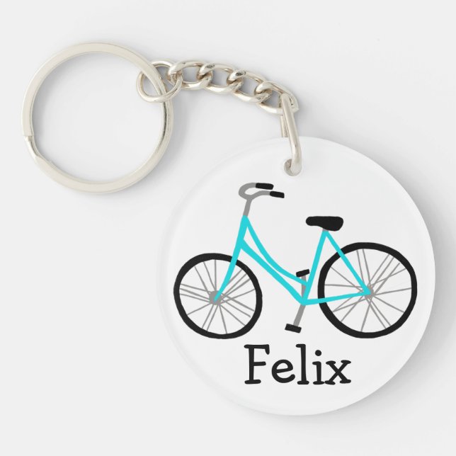 Porte-clefs Personnaliser vélo vélo informatique (Devant)