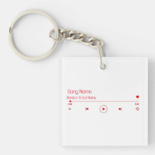 Porte-clefs Personnalisez votre musique préférée