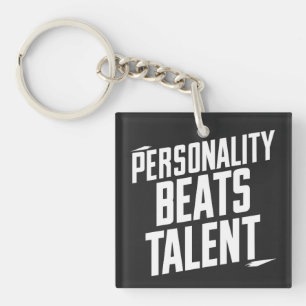Porte-clefs Personnalité Battre Talent Citations Inspirantes