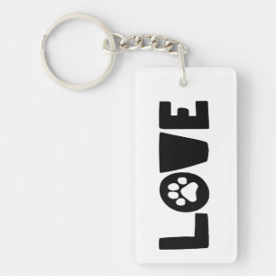 Porte-clefs Pet Love L'Amoureux des chiens Amoureux des chiens