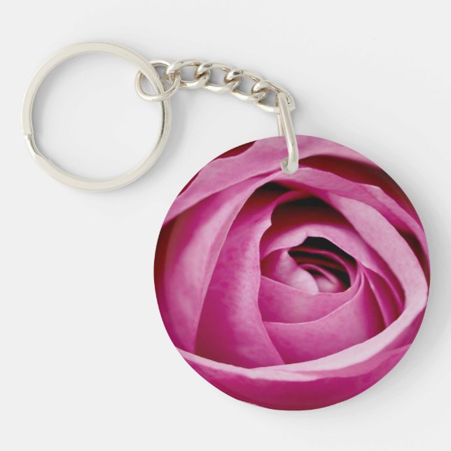Porte-clefs Pétales intérieurs de Bud Rose (Devant)