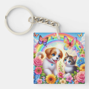 Porte-clefs Petit chiot/chiot/chaton