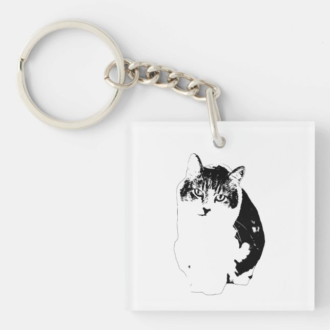 Porte-clefs Petit Contour Doux (Devant)