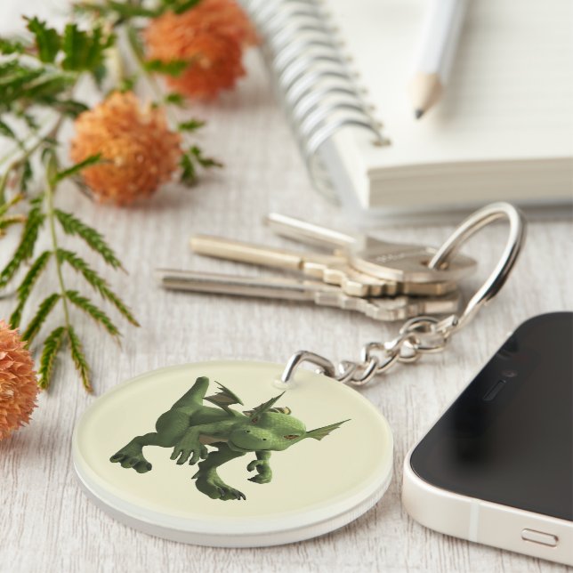 Porte-clefs Petit Dragon (Devant Droit)