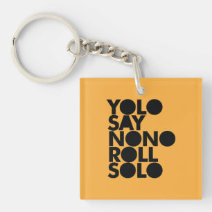 Porte-clefs Petit pain de YOLO en solo rempli