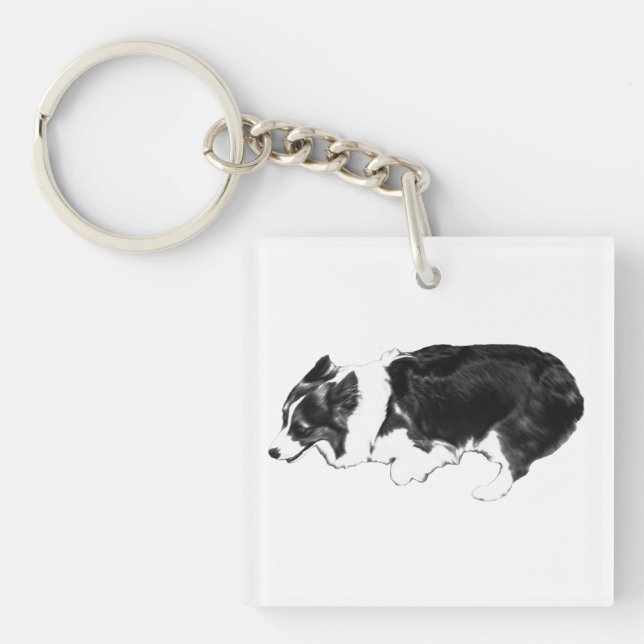 Porte-clefs Petit pas, guide loyal (Devant)