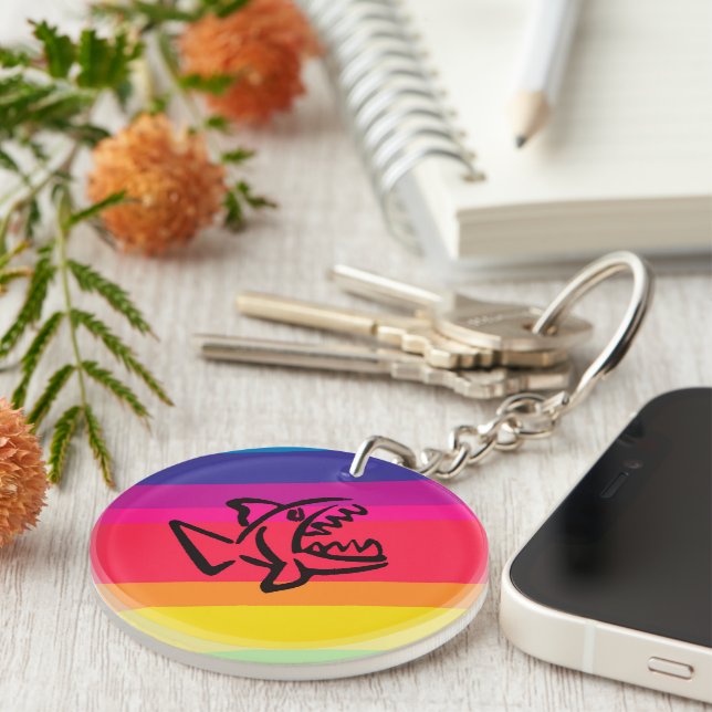 Porte-clefs petit requin (Devant droit)