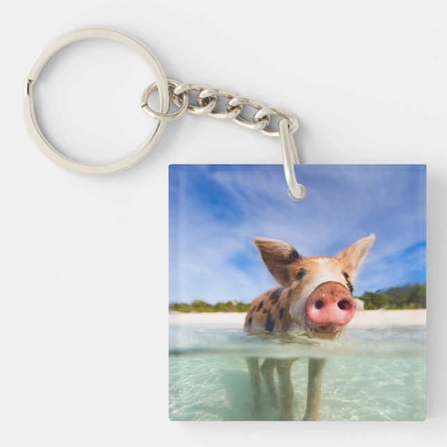 Porte-clefs Petite porcelet (Devant)
