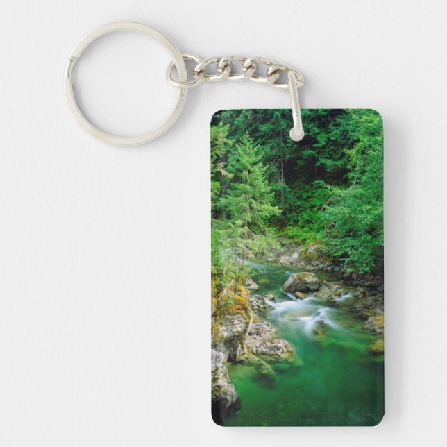 Porte-clefs Petite rivière Qualicum (Devant)