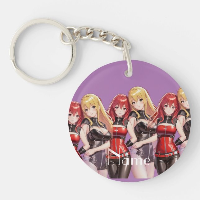 Porte-clefs Petites filles Anime Thunder_Cove (Devant)