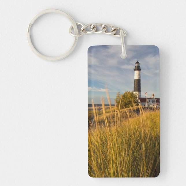Porte-clefs Phare de Big Sable Point sur le lac Michigan (Devant)