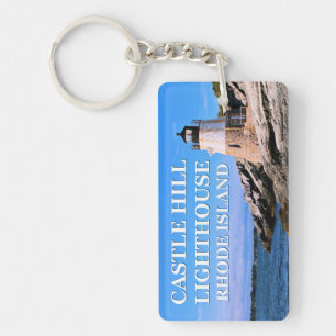 Porte-clefs Phare de Castle Hill, Rhode Island