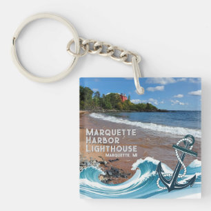 Porte-clefs Phare de Marquette Harbour, Marquette, MI