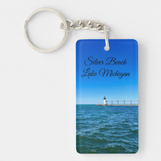 Porte-clefs Phare de Silver Beach – Lac Michigan