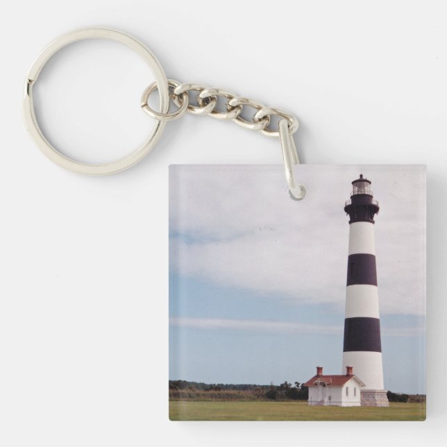 Porte-clefs Phare d'île de Bodie (Devant)