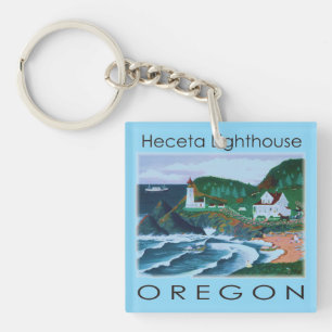 Porte-clefs Phare Heceta