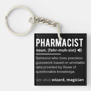 Porte-clefs pharmacien