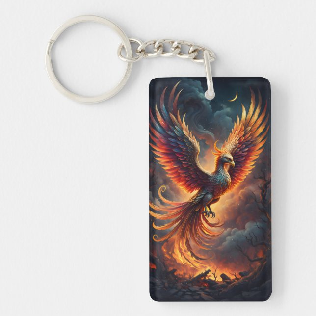 Porte-clefs Phénix ascendant (Devant)