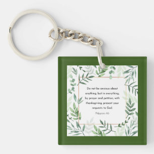 Porte-clefs Philippiens 4:6, Verse de la Bible, 