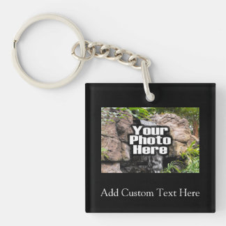 Porte-clefs Photo couleur personnalisée